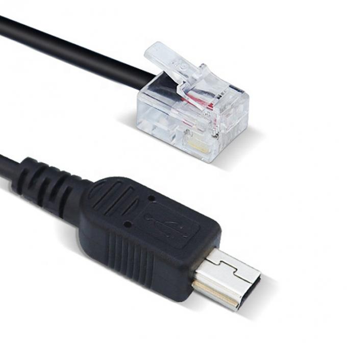 Специальная сборка Mini B 5p USB на RJ9 RJ11 кабель 4