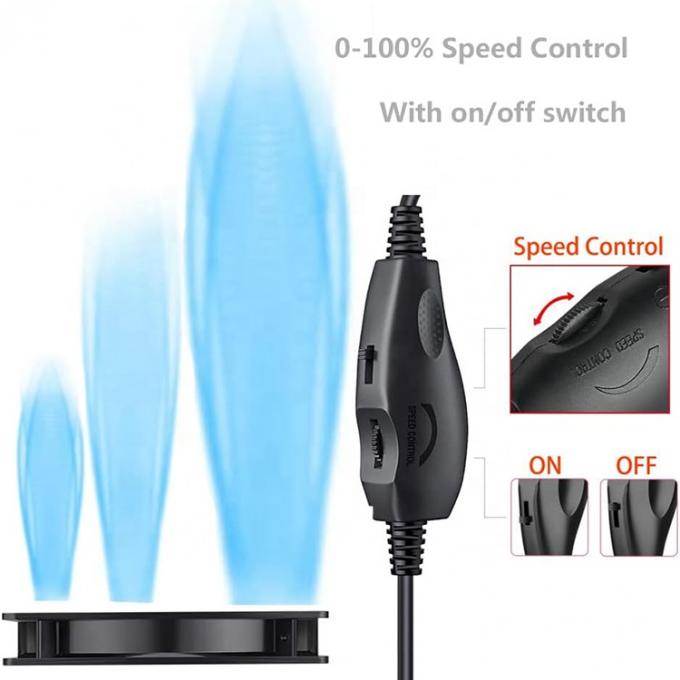 Регулируемый USB 5V Step Up Boost to DC 12V 3 Pin 4 Pin Connector Fan Speed Controller Power Adapter Cable for PC Cooling Fan 3