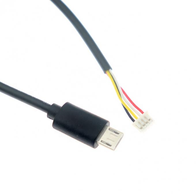 На заказ 10cm 20cm 30cm 50cm Micro B 5P до 4P JST MX 1.25mm соединительный кабель 1