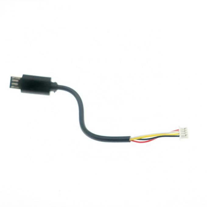 На заказ 10cm 20cm 30cm 50cm Micro B 5P до 4P JST MX 1.25mm соединительный кабель 4