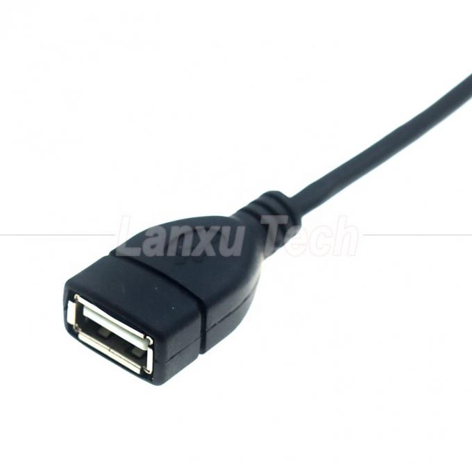 Портативный короткий 90-градусный правый угол Micro V8 на USB женский разъем OTG кабель адаптера для телефона ноутбук 2