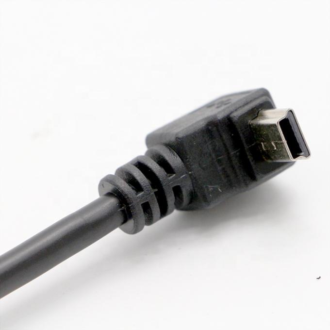 OEM Правый левый Вверх Вниз Угол 90 градусов MINI USB кабель для PS3 контроллер MP3 Камера 4