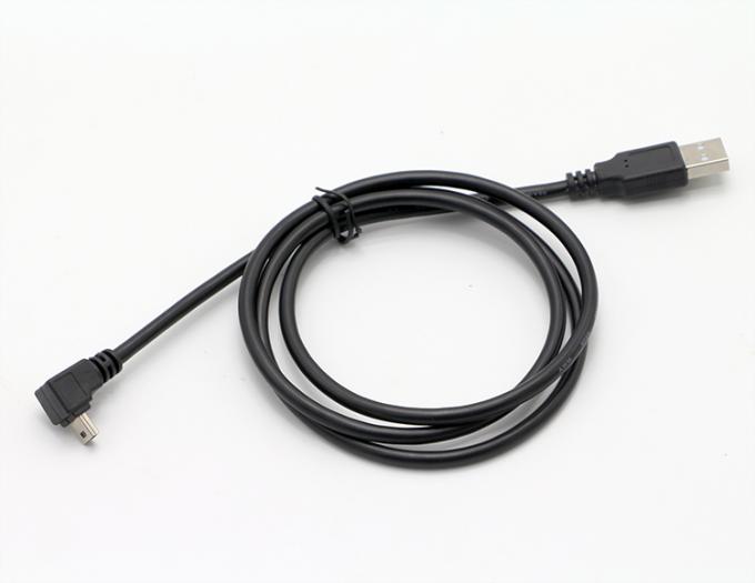OEM Правый левый Вверх Вниз Угол 90 градусов MINI USB кабель для PS3 контроллер MP3 Камера 6