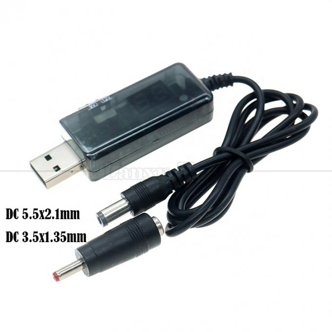 1m Drok 5V USB для повышения 9V 12V Step Up Multi Output DC Converter Cable для роутера модема 6