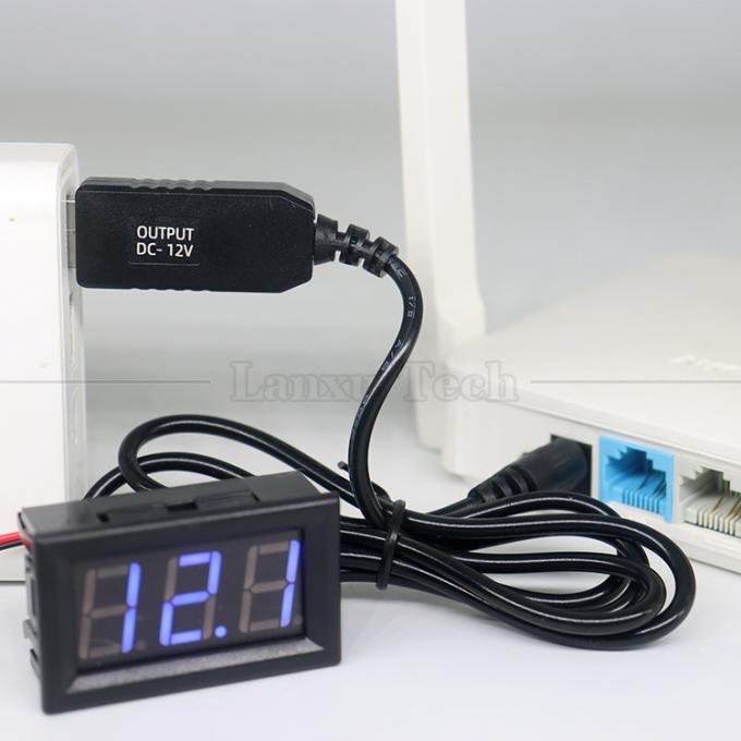 Многофункциональный 5V USB на 12V 9V DC 5.5x2.1mm Boost Установка преобразователя питания USB-кабель для лампы Wifi Router Speaker 3