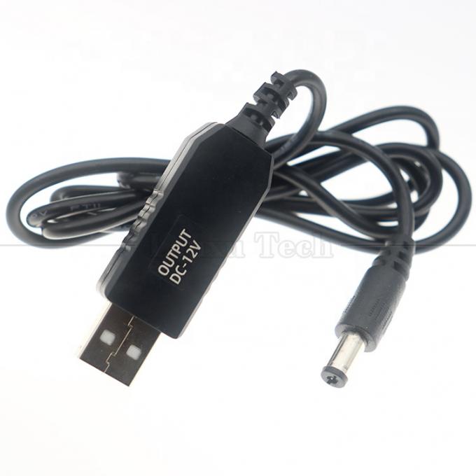 Горячая продажа 5V USB на 9V 12V DC выходной преобразователь Booster Wi-Fi модем маршрутизатор кабель питания 4