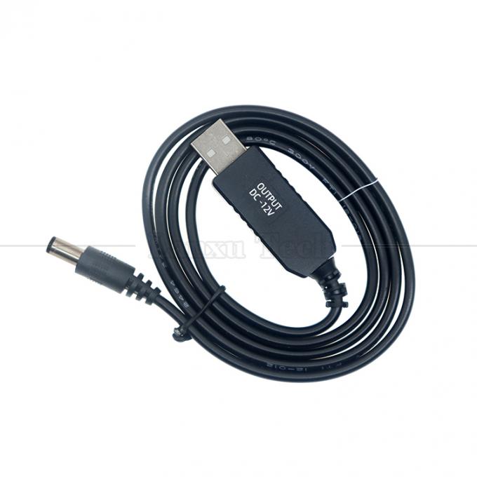 Горячая продажа 5V USB на 9V 12V DC выходной преобразователь Booster Wi-Fi модем маршрутизатор кабель питания 6
