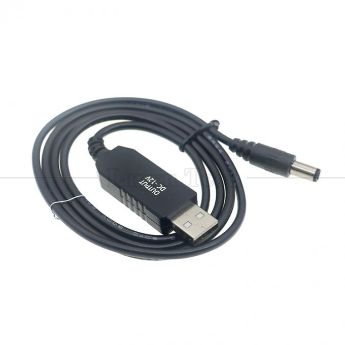 Горячая продажа 5V USB на 9V 12V DC выходной преобразователь Booster Wi-Fi модем маршрутизатор кабель питания 7