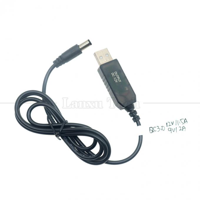 QC3.0 QC2.0 QC зарядка большой выход 12V 1.5A 9V 2A 5V до 12V USB зарядное кабель для маршрутизатора светодиодной ленты 7