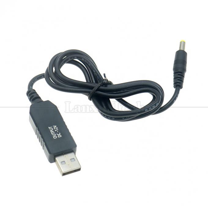 Высококачественный 12v 9v выход USB на DC 4.0x1.7mm зарядное кабель для роутера модем 6