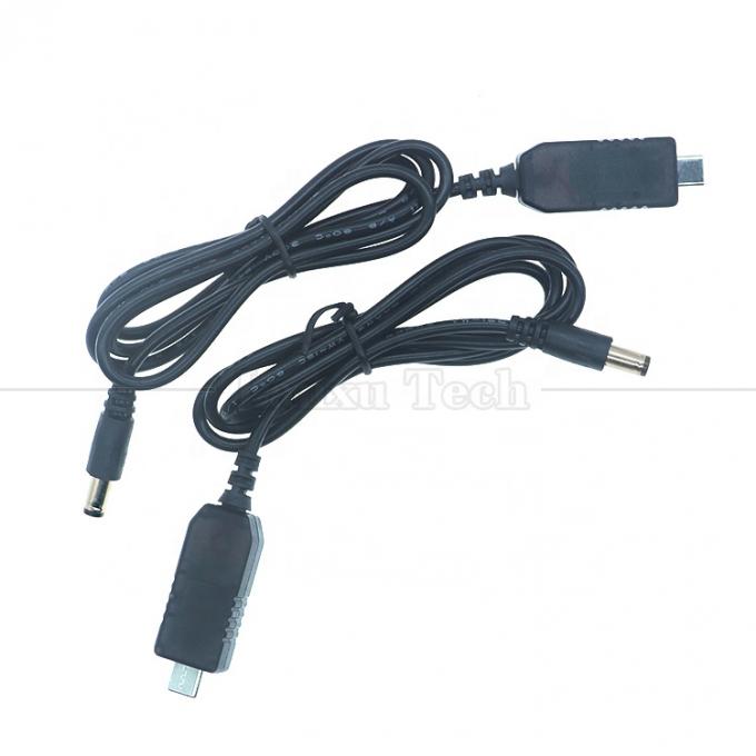 USB тип C в DC 5.5x2.1 мм 8.4v 7.4v 6v 4.5v 3.6v 3v 2.4v 9v 12v Выходной кабель для Wi-Fi маршрутизатора светодиодной световой ленты 1