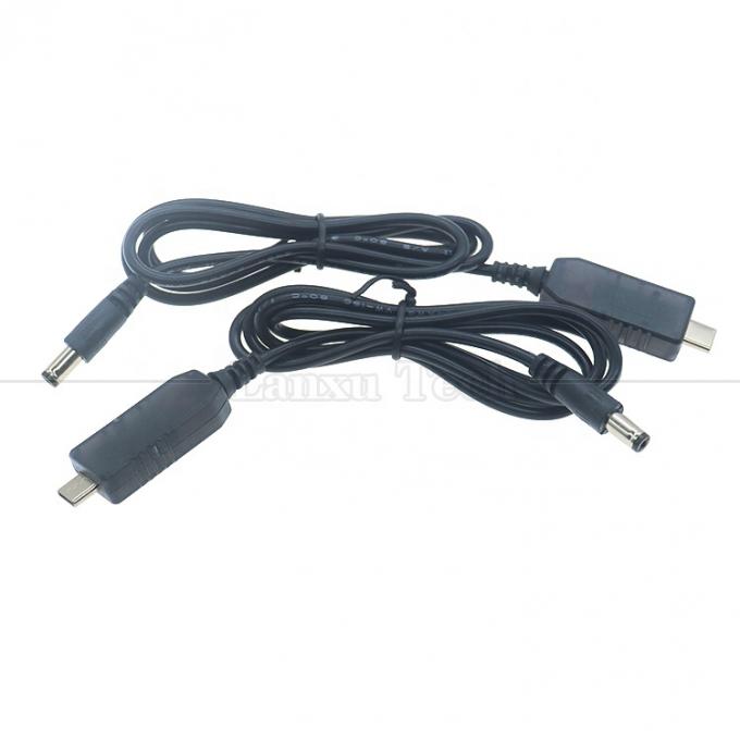 USB тип C в DC 5.5x2.1 мм 8.4v 7.4v 6v 4.5v 3.6v 3v 2.4v 9v 12v Выходной кабель для Wi-Fi маршрутизатора светодиодной световой ленты 6