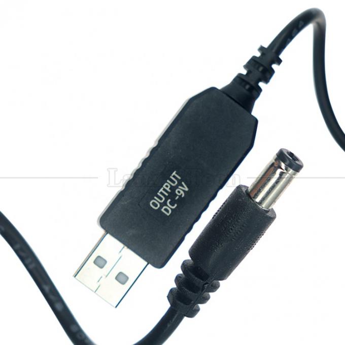 Высококачественный бустер 5V USB на 9V DC 5.5x2.1mm Step Up Converter Power Charger кабель для модема Wifi Router 4