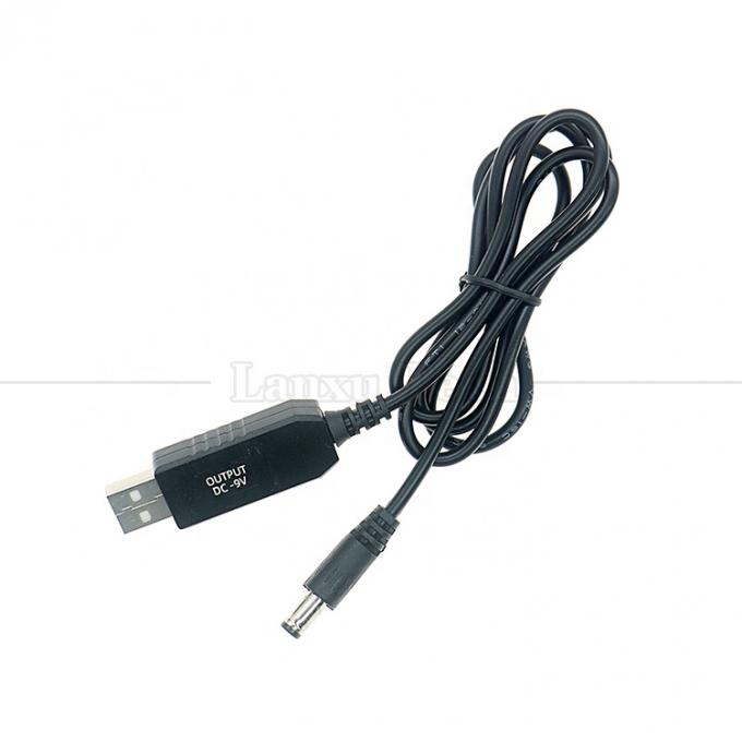 Высококачественный бустер 5V USB на 9V DC 5.5x2.1mm Step Up Converter Power Charger кабель для модема Wifi Router 6