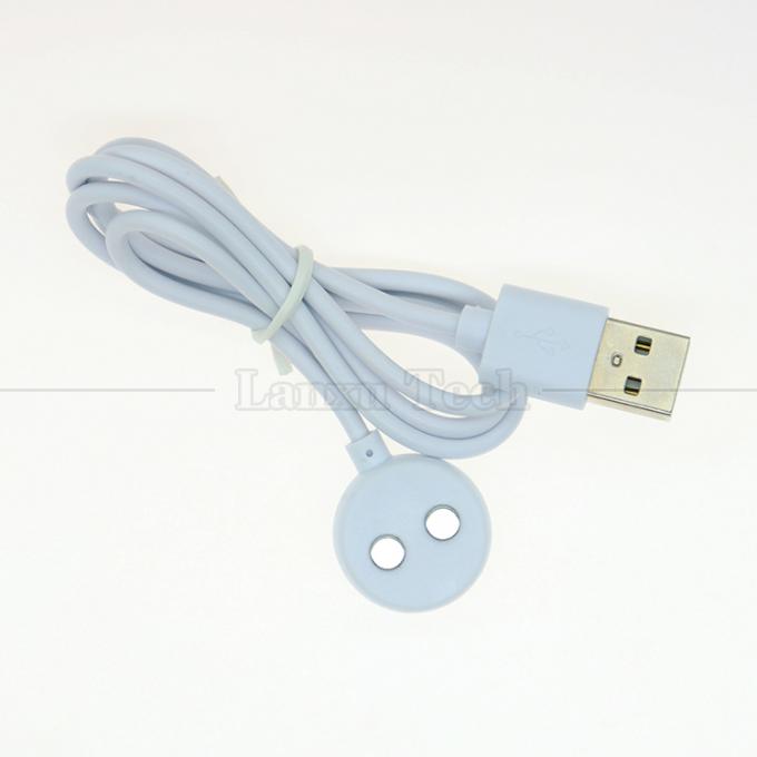 2 PIN USB Магнитная электрическая зубная щетка Красочные инструменты Сексуальные игрушки для взрослых Вибратор зарядное кабель 4