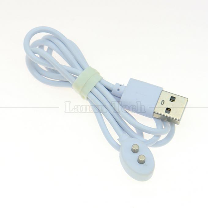 2 PIN USB Магнитная электрическая зубная щетка Красочные инструменты Сексуальные игрушки для взрослых Вибратор зарядное кабель 6