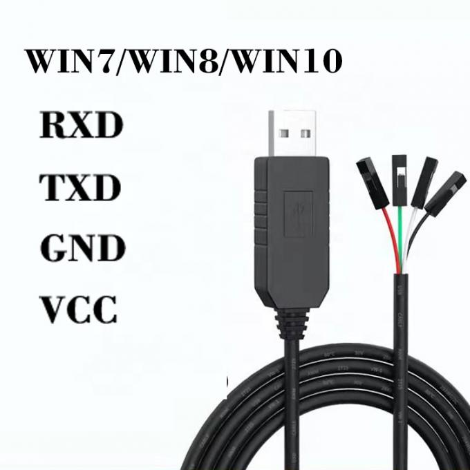 FTDI чипсет FT 232 5V 3.3V USB на 4 PIN Dupont Uart TTL кабель серийного конвертера для Raspberry Pi 0