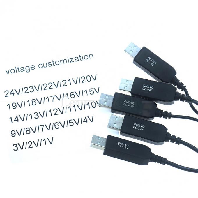 Специальное напряжение 15V 12V 10V 9V 4V 3V USB на DC Micro Type C зарядный кабель для маршрутизатора Камера светодиодный свет Уолки-Толки GPS 1