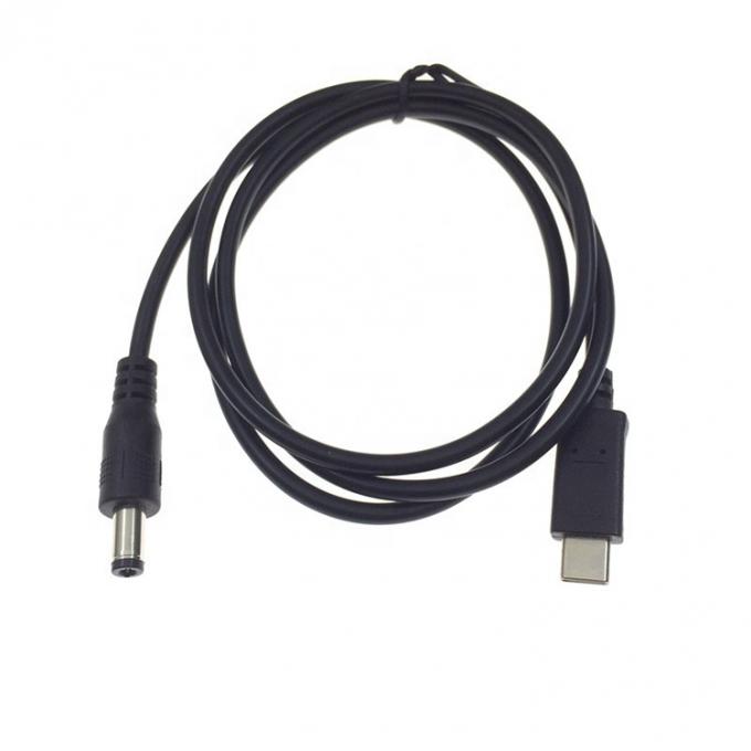 Быстрая зарядка 20 В 3 А 65 Вт USB типа C до 5,5 мм х 2,1 мм DC Power PD зарядный кабель для ноутбука 1