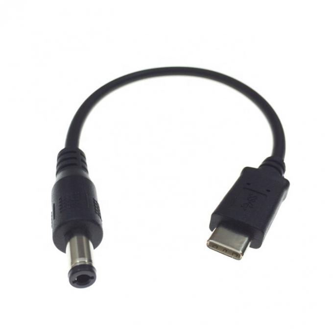 Быстрая зарядка 20 В 3 А 65 Вт USB типа C до 5,5 мм х 2,1 мм DC Power PD зарядный кабель для ноутбука 4