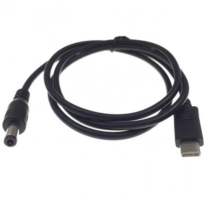 Быстрая зарядка 20 В 3 А 65 Вт USB типа C до 5,5 мм х 2,1 мм DC Power PD зарядный кабель для ноутбука 5