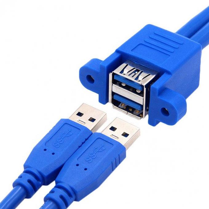 Двойной кабель расширения USB 3.0 от мужчины к женщине 1