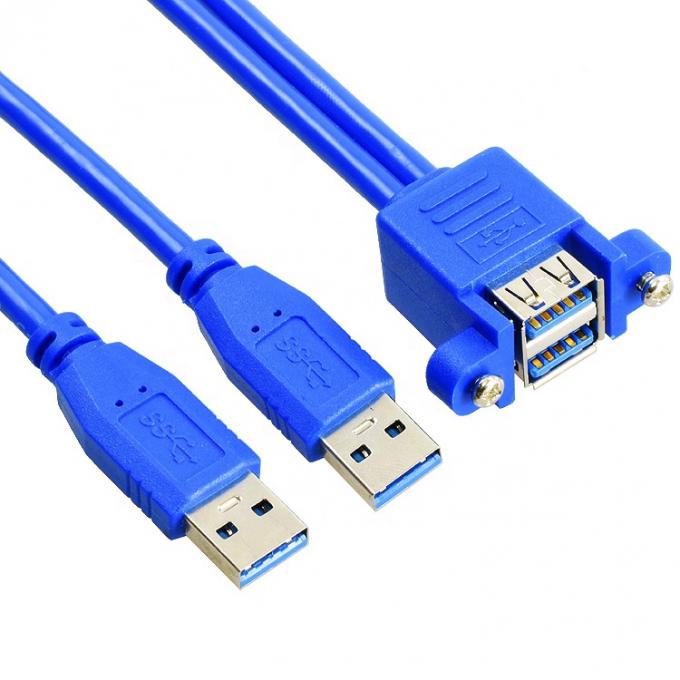Двойной кабель расширения USB 3.0 от мужчины к женщине 2