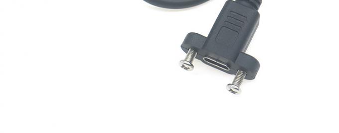 30 см 50 см винтовая панель монтаж мужчина-женщина USB Type C 3.1 расширительный кабель 7