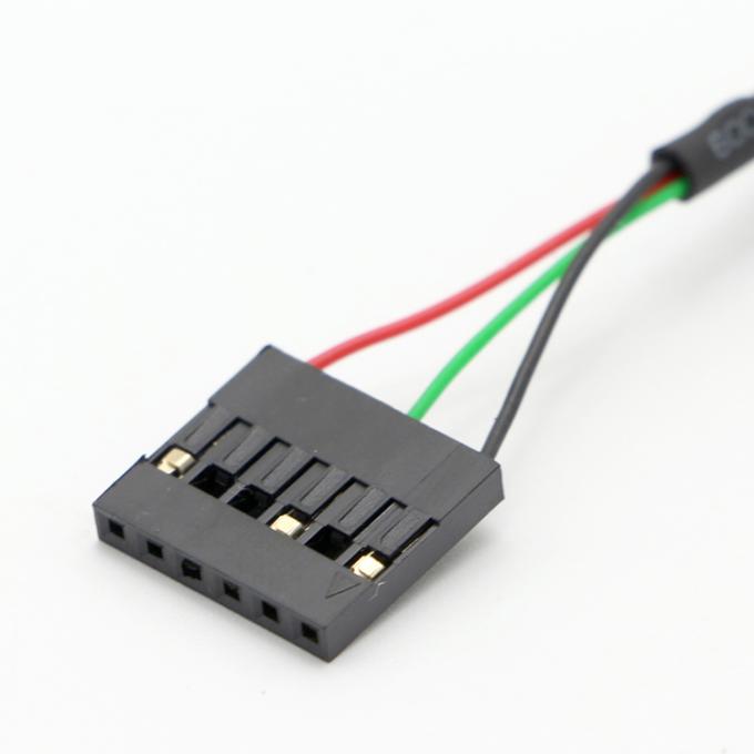 1M 2M 3M Включите USB-накопитель панель монтаж кабеля с 6 проводов Dupont терминал 4
