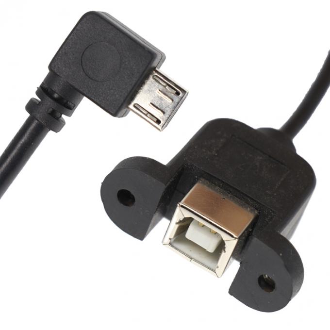 Винтовая блокировка Micro Type C RJ45 Ethernet Мужчина Женщина USB-панель 5