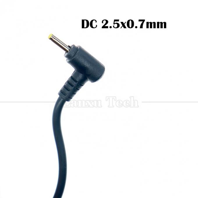 90 градусов правого угла USB A мужской на ствол Джек DC 2,5x0,7 мм 3,5x1,35 5,5x2,5 5,5x2,1 мм зарядный кабель 1