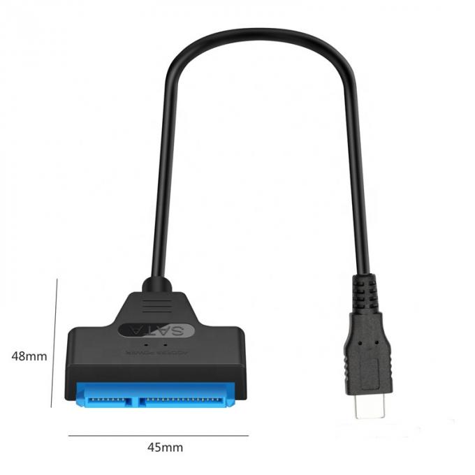 Высокоскоростной 5 Гбит/с SDD HDD жесткий диск 2,5 дюйма USB тип C 3.1 кабель адаптера Sata 2