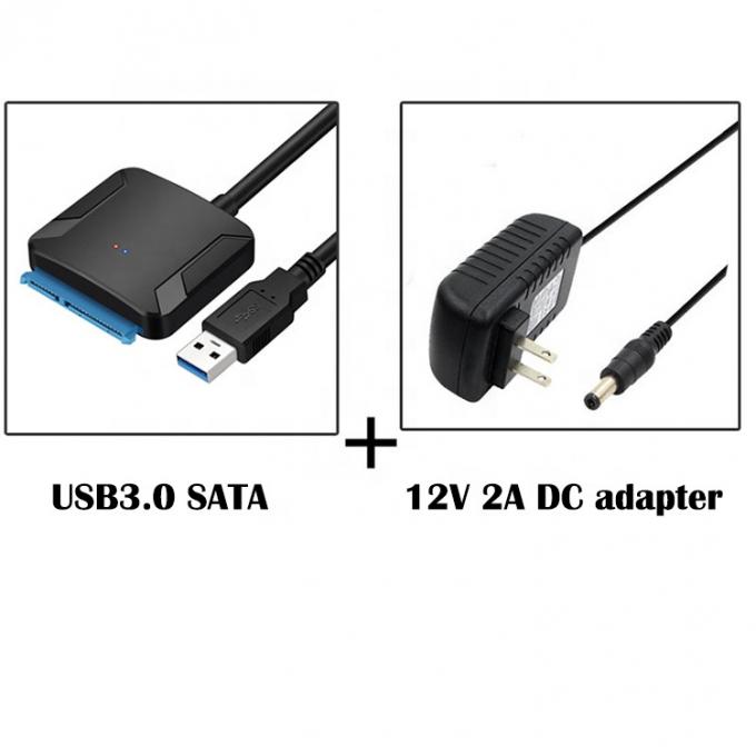 Высоко совместимый 2,5 3,5 дюйма SSD HDD жесткий диск Диск USB 3.0 на Sata кабель 6