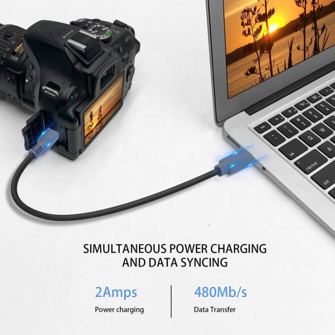 Зарядка данных USB Type C на Mini 5 Pin USB OTG кабель адаптера для видеокамеры телефона 4