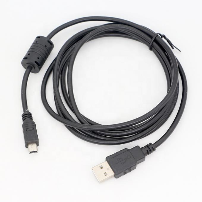1.5m USB A к Mini B 5PIN USB 2.0 зарядка данных OTG кабель с ферритом 1