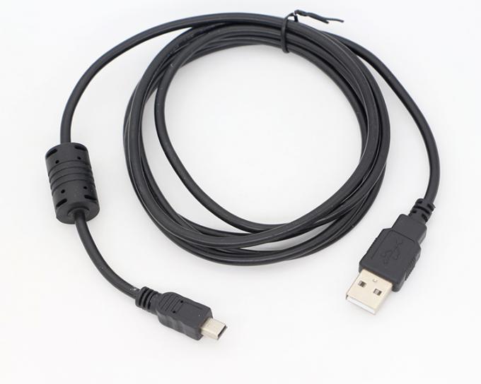 1.5m USB A к Mini B 5PIN USB 2.0 зарядка данных OTG кабель с ферритом 5
