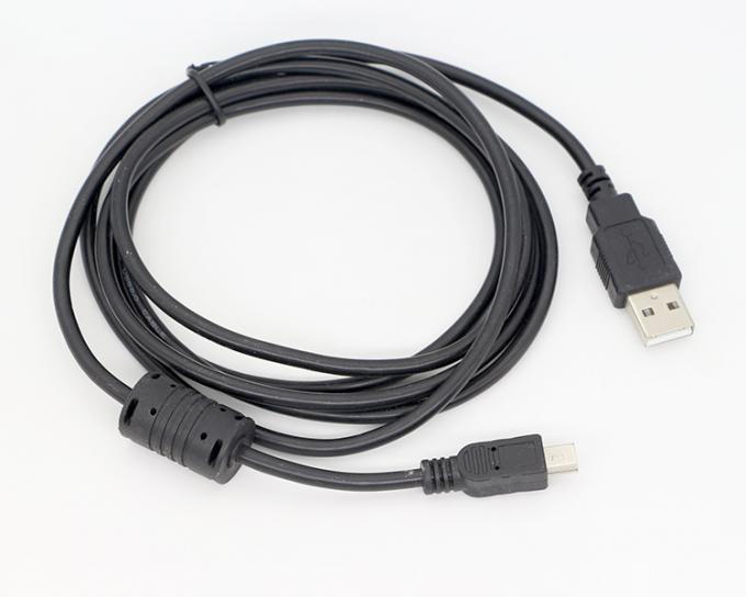 1.5m USB A к Mini B 5PIN USB 2.0 зарядка данных OTG кабель с ферритом 6