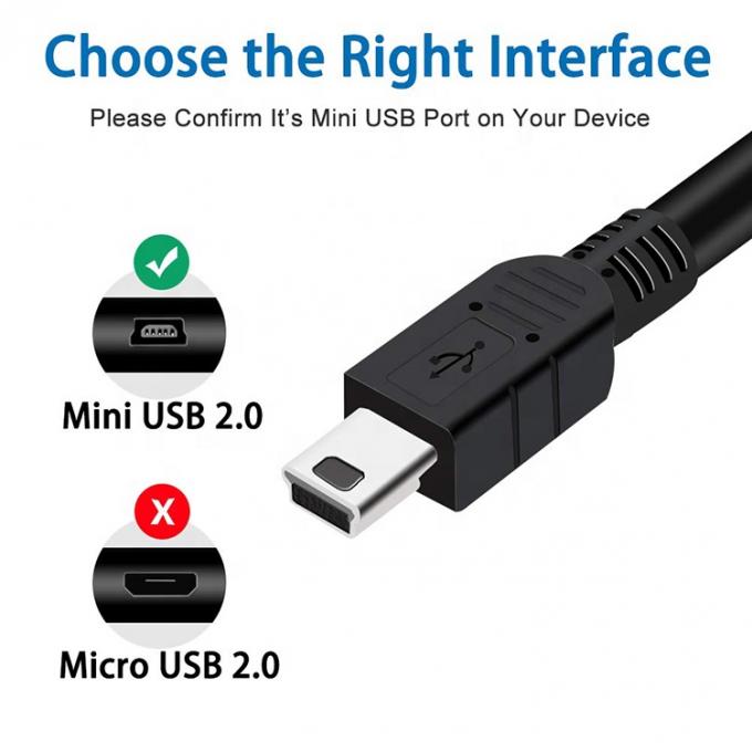 Специальный Shied Mini B 5 PIN USB 2.0 зарядное устройство Кабель передачи данных для камеры контроллера PS3 4