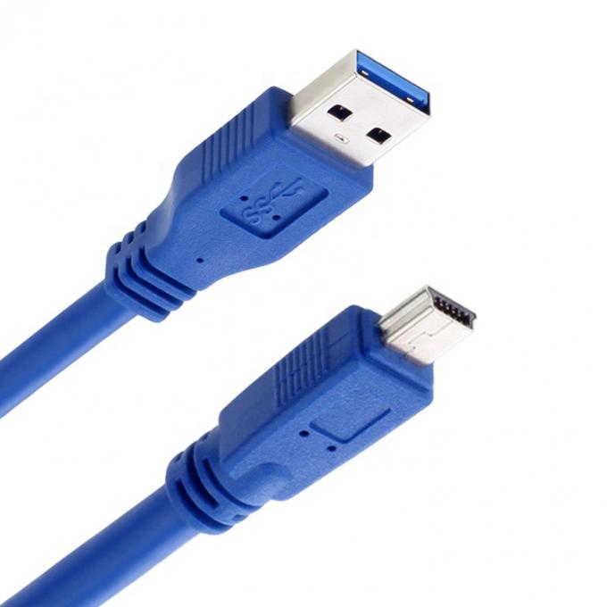 Высокоскоростной кабель расширения USB 3.0 типа A от мужского до мини-B 10 PIN USB 3.0 2