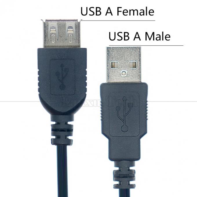 Высококачественная зарядка данных USB типа A Мужчина-женщина расширительный кабель для компьютерного принтера клавиатуры мыши 1