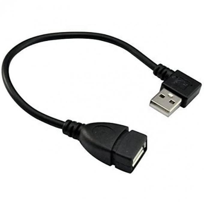 0.3M 1M 2M 3M 90 градусов угол справа-лево мужчина-женщина USB 2.0 Type A расширительный кабель 0