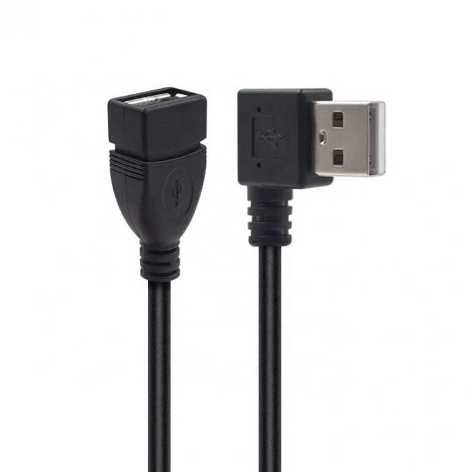 0.3M 1M 2M 3M 90 градусов угол справа-лево мужчина-женщина USB 2.0 Type A расширительный кабель 2