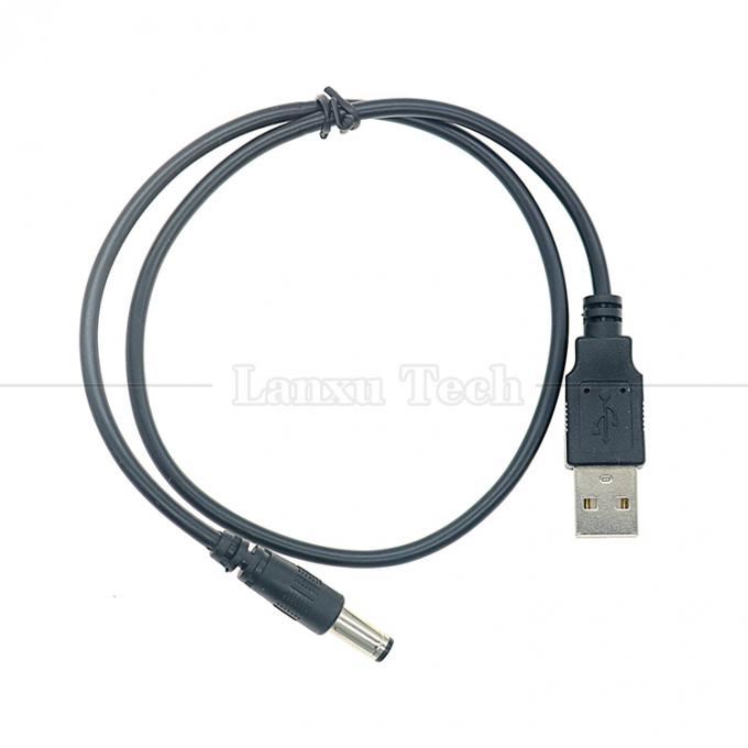 1m 3m 5m 10m 1A 2A 5A USB A мужской на DC 5.5x2.1mm 3.5 1.35 4.0 1.7 Баррельный джек зарядный кабель для светодиодных камер видеонаблюдения 5