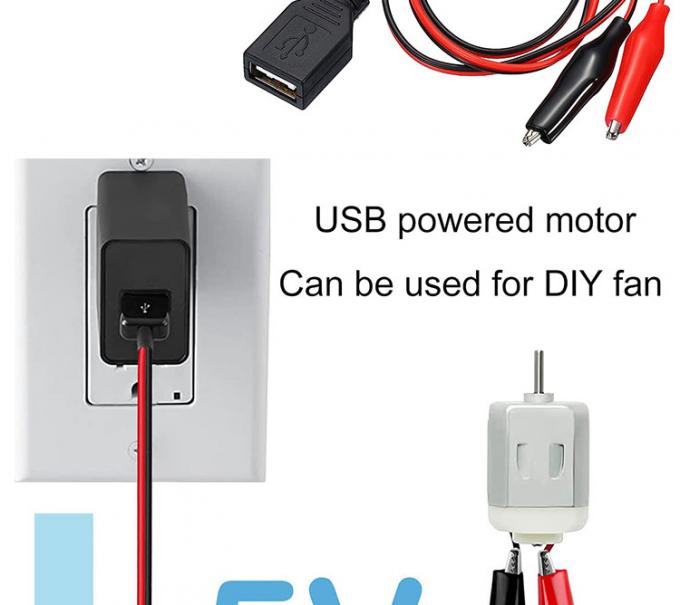 Мужчина Женщина USB соединитель для двойной меди Крокодил зажимы клипы аллигатора тест ведет провода адаптер кабель для электрической цепи 4