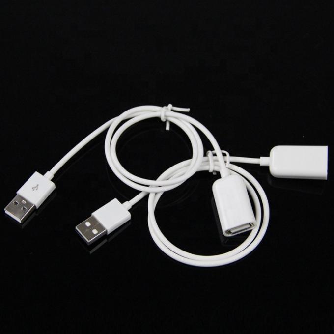 1M 2M зарядка данных мужчина-женщина USB 2.0 Type A расширительный OTG кабель для компьютерной мебели 5