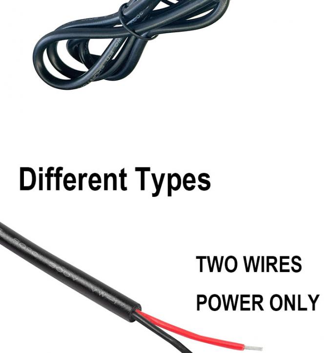 5V USB для открытия снятых консервированных обнаженных проводов конец Pigtail кабель зарядного устройства для светодиодного светодиода 8
