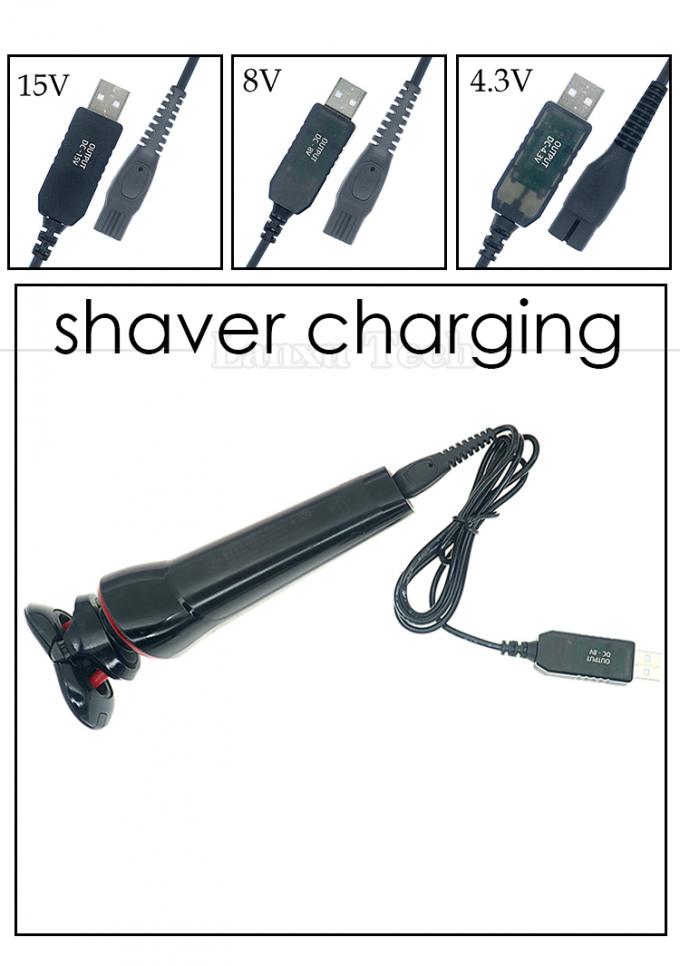 Высококачественный заменяющий 15V 8V 4.3V USB зарядное устройство для бритвы кабель для Philips 0