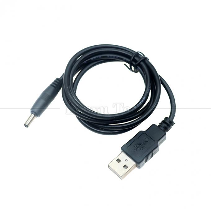 1 метр USB от мужского до постоянного тока Jack 3,5 мм 1,35 мм кабель зарядного устройства для рутера 2