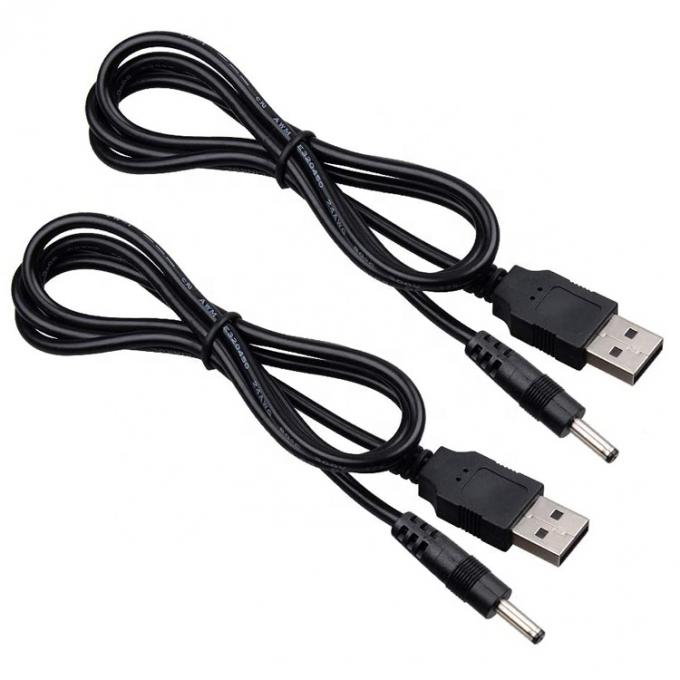 1 метр USB от мужского до постоянного тока Jack 3,5 мм 1,35 мм кабель зарядного устройства для рутера 3