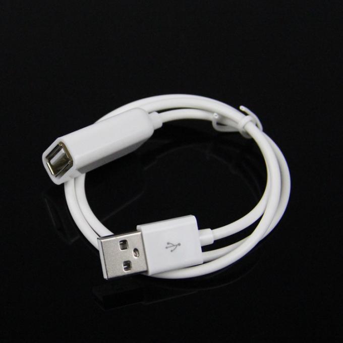 Высококачественный 1M белый мужской на женский USB 2.0 типа A расширительный кабель для зарядки данных для компьютерных мебельных сумок 1